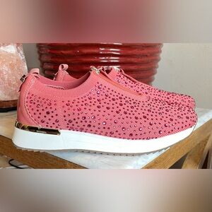 Kenneth Cole Reaction Cameron Jewel Sneakers Sunset Women's 7.5M Shoes